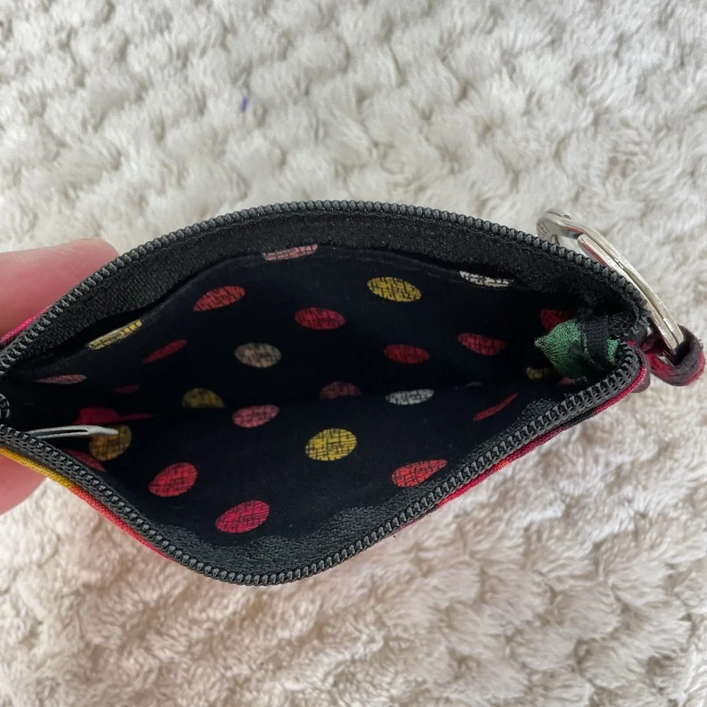 Vera Bradley Floral Mini Coin Wallet - Picture 4 of 4